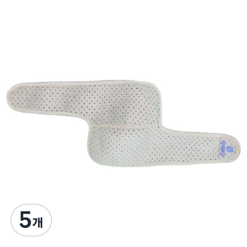 골드팡 헬스 팔꿈치 엘보 보호대 그레이, 5개