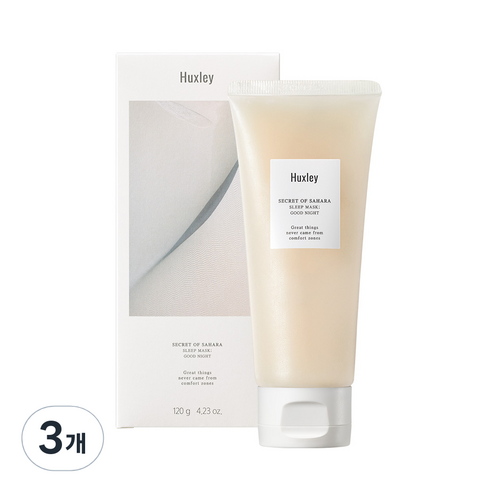 헉슬리 헉슬리 슬립 마스크 굿 나잇, 100ml, 3개