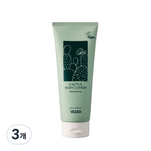 야다 선인장 바디로션, 200ml, 3개