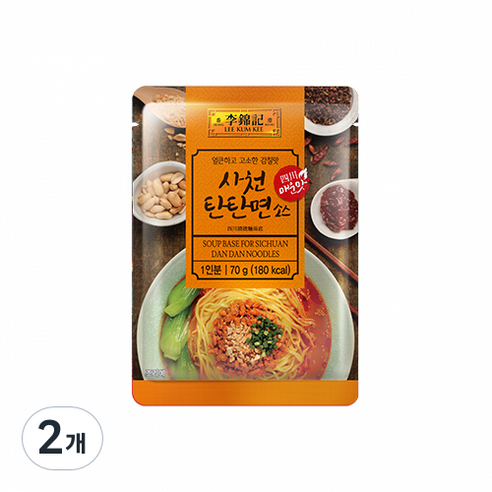 오뚜기 이금기 사천탄탄면 소스, 70g, 2개