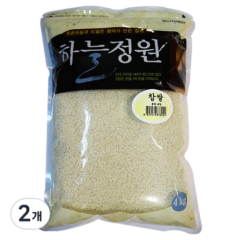 광복농산 하늘정원 찹쌀, 4kg, 2개