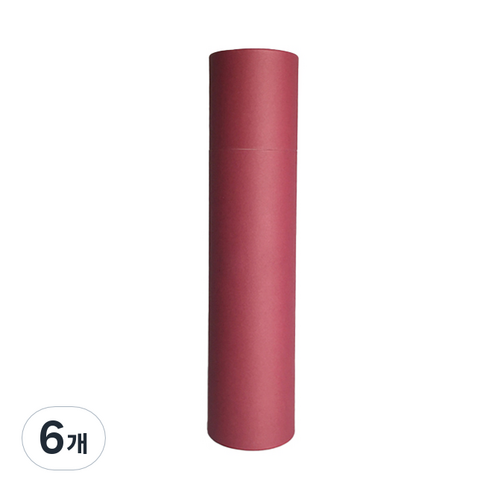 아토패키지 와인지통 500ml, 와인색, 6개