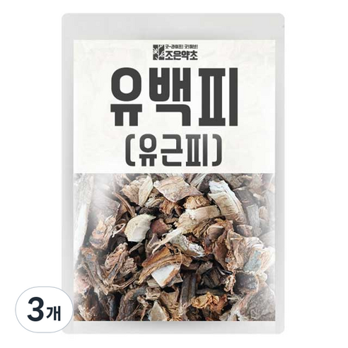 조은약초 유백피 유근피, 600g, 3개