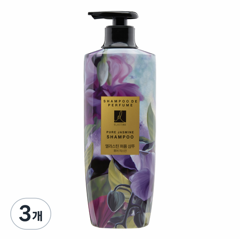 엘라스틴 퍼퓸샴푸 퓨어 자스민, 600ml, 1개
