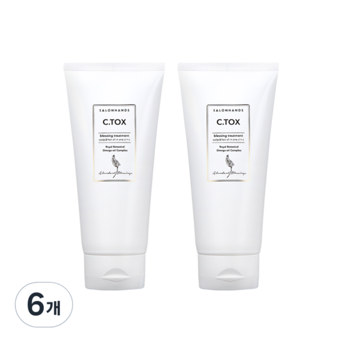 살롱핸즈 씨톡스 블래싱 트리트먼트, 200ml, 6개