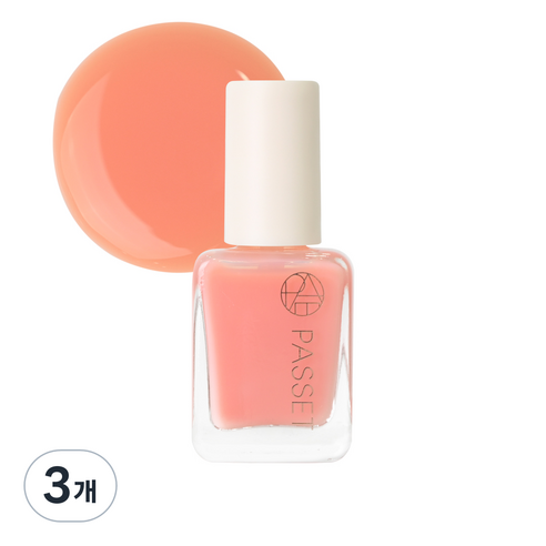 파셋 셀럽 네일컬러 폴리쉬 매니큐어 7ml, 피치러브, 3개