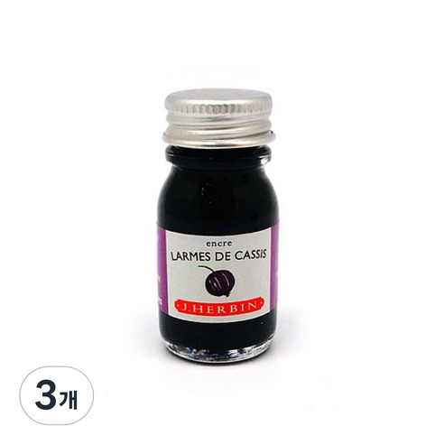 제이허빈 미니잉크10ml, 78 라우무드카스시 어두운자주색, 3개