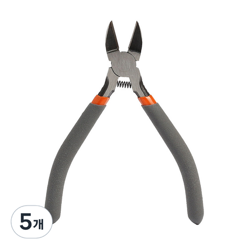 고강도 니퍼 플라이어 12.5cm, 5개