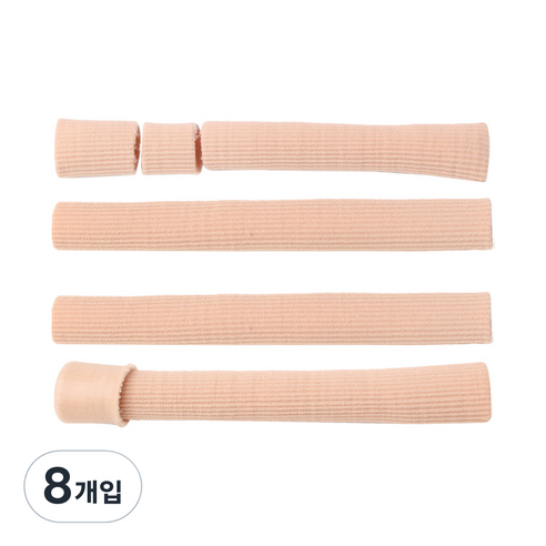 풋인솔 실리콘 보호 튜브 L, 8개입