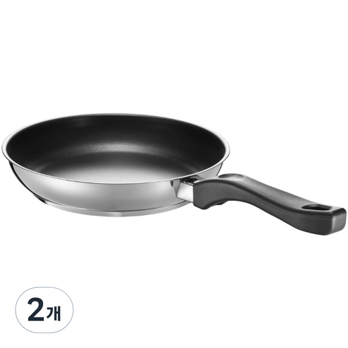 쿡에버 슈퍼 슬라이드 코팅 인덕션 프라이팬, 2개, 24cm