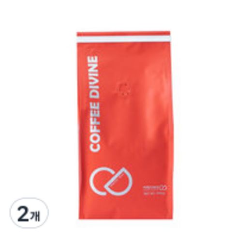 커피디바인 콜롬비아수프리모 원두커피, 홀빈(분쇄안함), 500g, 2개