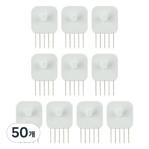 꾹핀 일자형, 50개