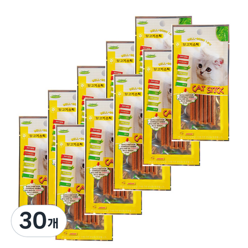 올가밀 캣스틱 20g, 양고기, 30개