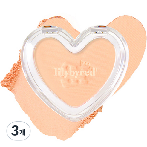 릴리바이레드 러브빔 블러 치크 4.2g, 03 체다블러, 3개