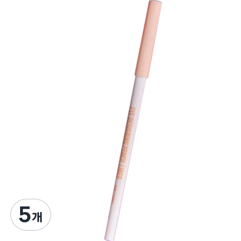 블랙루즈 아이 디자이닝 펜슬 라이너 0.5g, PL202 허니트윙클, 5개