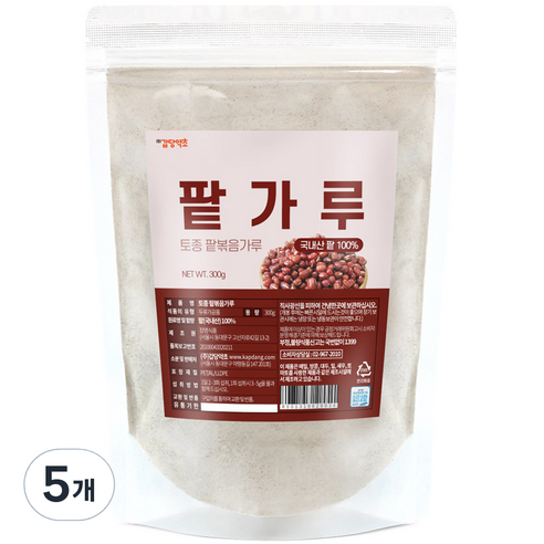 갑당약초 팥볶음가루, 300g, 5개