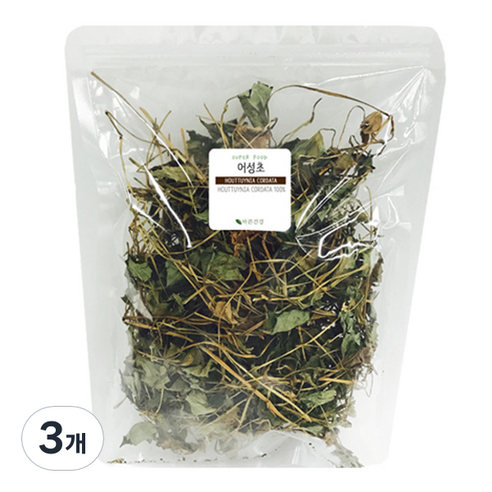 바른건강 국내산 어성초, 200g, 3개