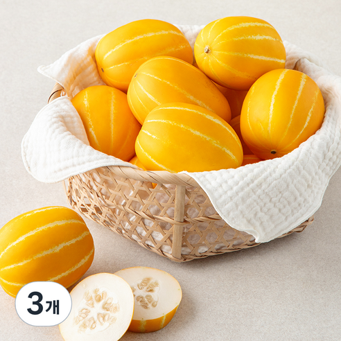 당도선별 성주 꼬마참외 8~12입, 1.5kg(8~12입), 3개