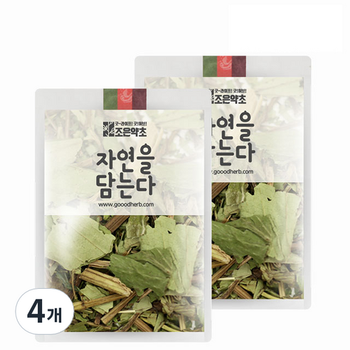 조은약초 프리미엄 삼백초 잎, 4개, 100g