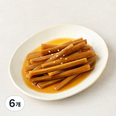 오늘의밥상 양념우엉, 350g, 6개