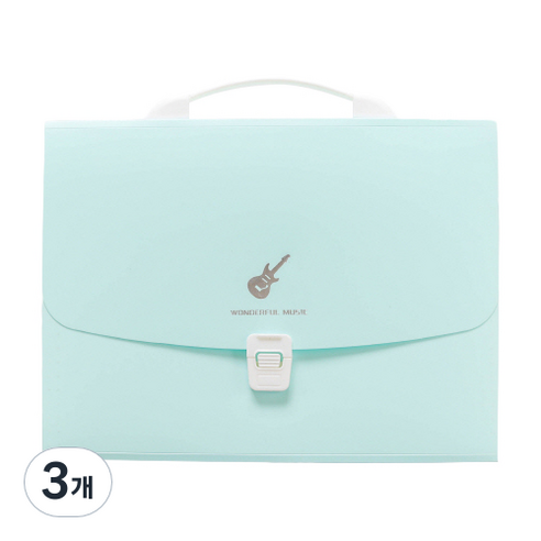 프룰리 아코디언파일 13칸 A4, 04, 3개