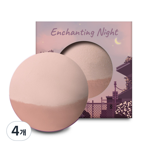 플루 러브나잇 솔트 버블 대용량 배쓰밤 매혹의 밤, 200g, 4개