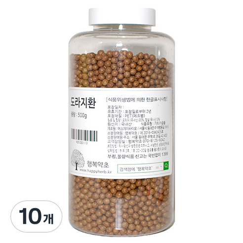행복약초 도라지환, 500g, 10개