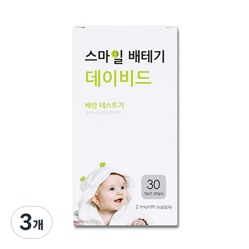 스마일랩 데이비드 배란테스트기, 30개입, 3개