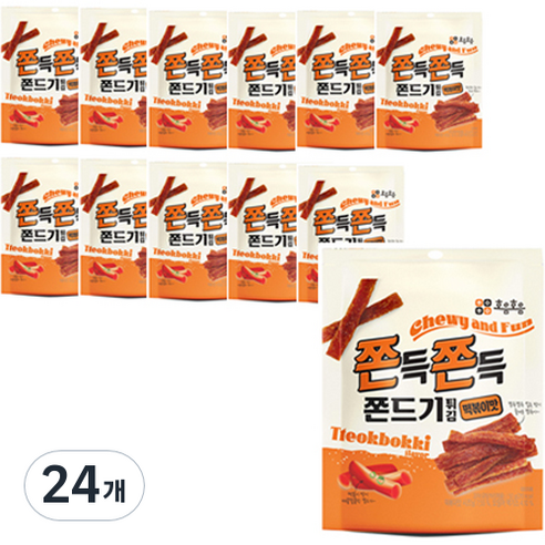 호음호음 쫀드기튀김 떡볶이맛
