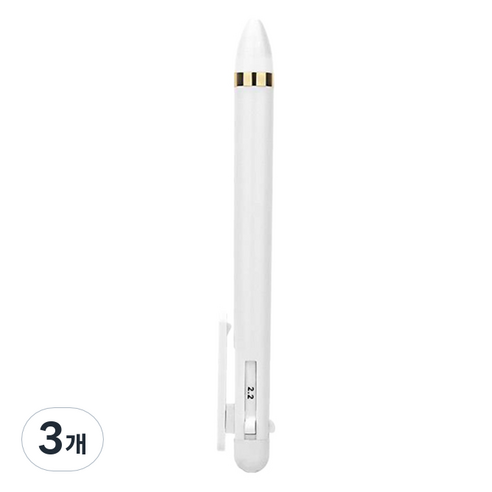 카카스 4way 멀티 도트펜 네일아트 도구 KN-B3082, 3개, 화이트