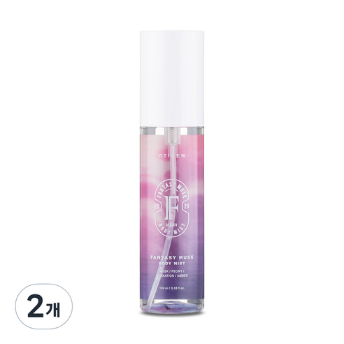 에티에르 판타지 머스크 바디미스트, 2개, 100ml
