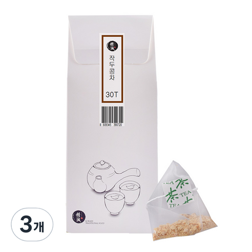 양원농장 작두콩 삼각티백차, 1.2g, 30개입, 3개