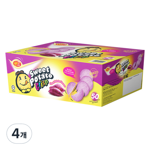 윈윈푸드 포테이토 크리스프 스낵 고구마맛, 1kg, 4개