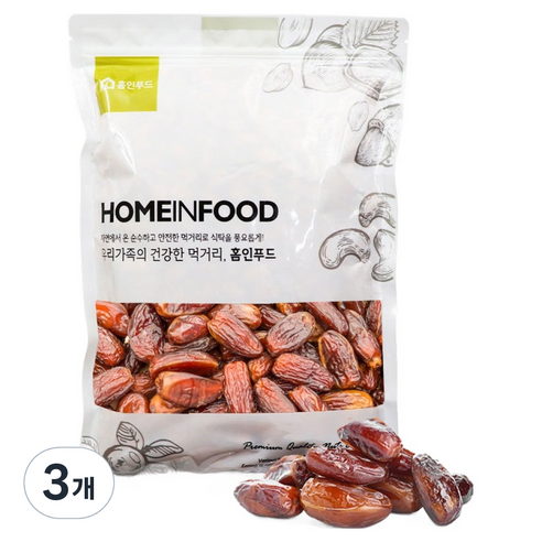 홈인푸드 대추야자, 3개, 1kg