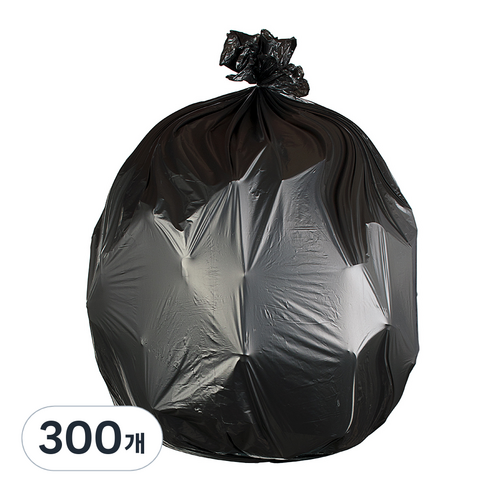 베로나 배접 분리수거 쓰레기봉투 검정, 100L, 300개