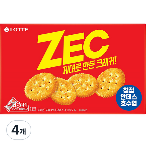 제크 오리지널 벌크, 4개, 300g