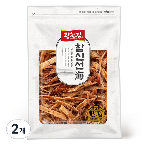 참신선해 구운 바비큐 오징어, 800g, 2개