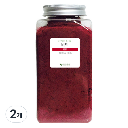 바른건강 레드비트 분말, 300g, 2개