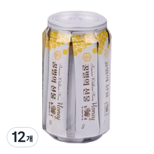 꿀벌의선물 벌꿀 스틱 20p, 200g, 12개
