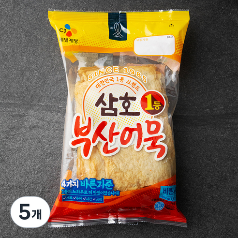 삼호어묵 부산어묵 바른사각, 800g, 5개