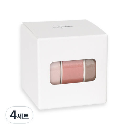 아르떼 마스킹테이프 3p 세트, Cherry blossom, 4세트