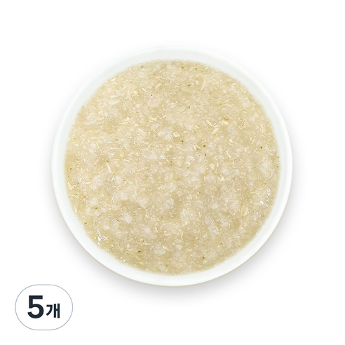 짱죽 유아용 실온 이유식 중기1, 160g, 5개, 치킨애호박죽