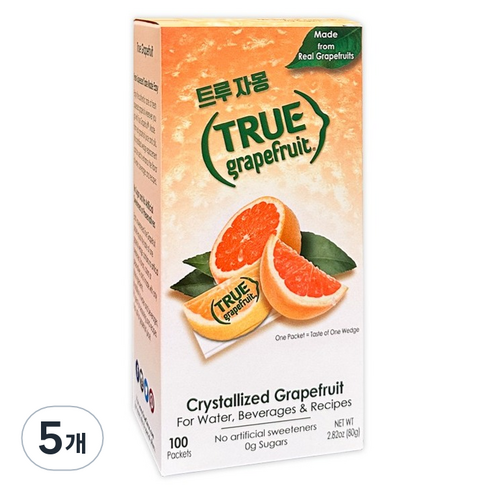 트루시트러스 트루자몽 에이드분말, 0.8g, 100개입, 5개