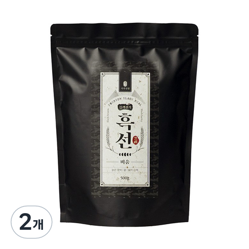 가루선생 흑선 비움 선식, 2개, 500g