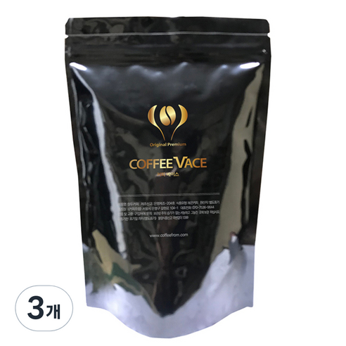 커피프럼 에티오피아 모카 시다모 내추럴 분쇄커피, 에스프레스용, 500g, 3개