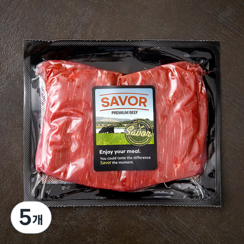 SAVOR 호주산 와규 양지 국거리용 (냉장), 300g, 5개