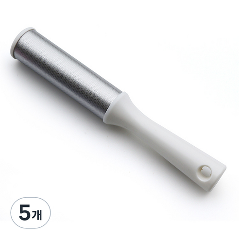 360도 원통형 풋파일, 5개, 화이트