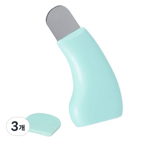 코쿠리코 블랙헤드제거 피지제거기 피지압출기 피지흡입기 4 x 9.5 cm, 3개, 민트