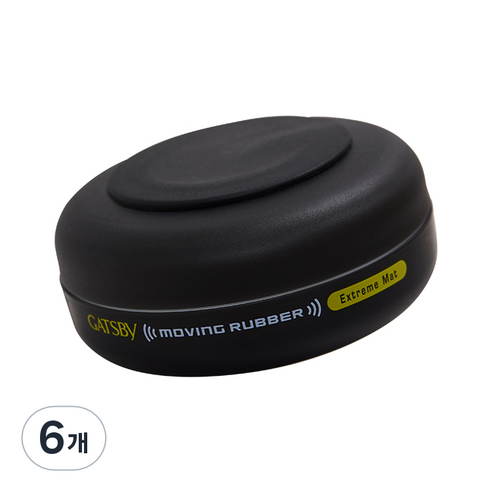 갸스비 무빙러버 익스트림 매트 헤어왁스, 80g, 6개