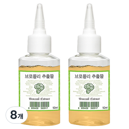 맑을담 브로콜리 추출물, 50ml, 8개